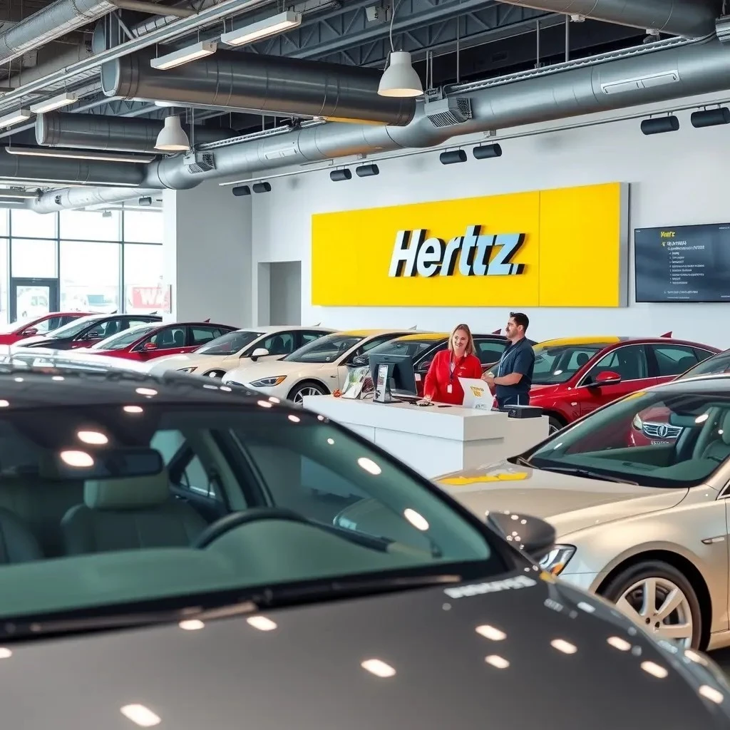 does hertz ship cars