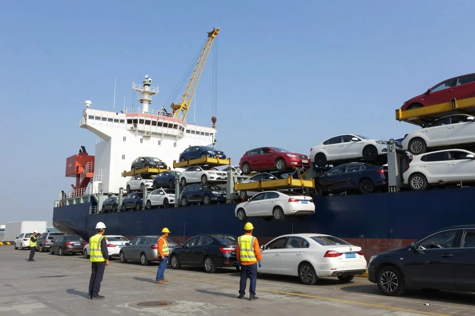 how are cars shipped