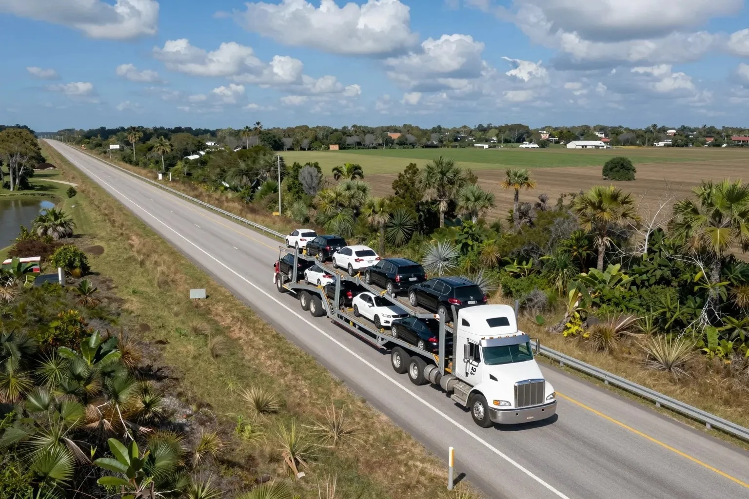 how much to ship a car from florida to texas