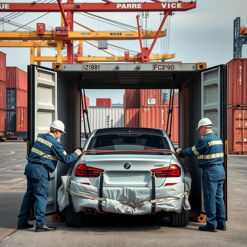 Can you pack a car that is being shipped